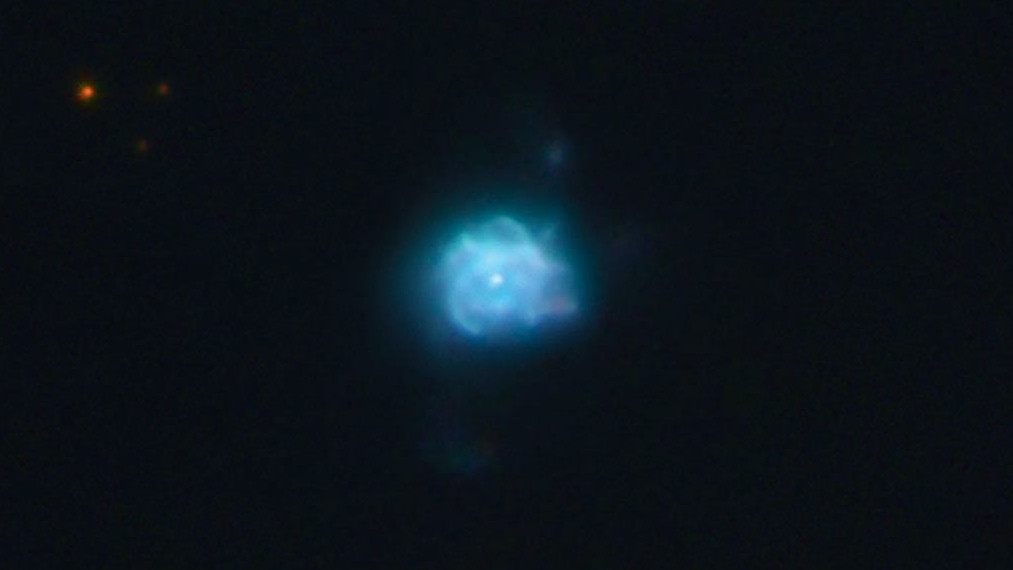 La nebulosa planetaria NCG 6210 nella costellazione di Ercole ripresa con un Celestron da 9,25 pollici e teleconverter 2x. Carsten Dosche
