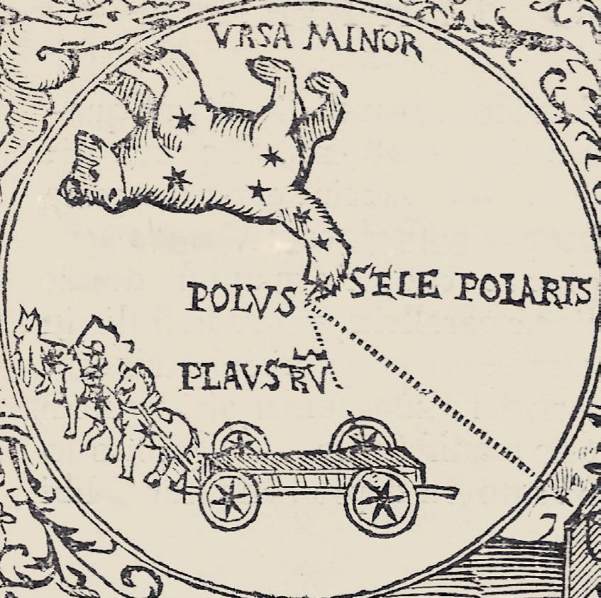 Già nell'edizione di Anversa della Cosmographia di Apian del 1545, sono riconoscibili Mizar e la sua compagna. Albireo Verlag