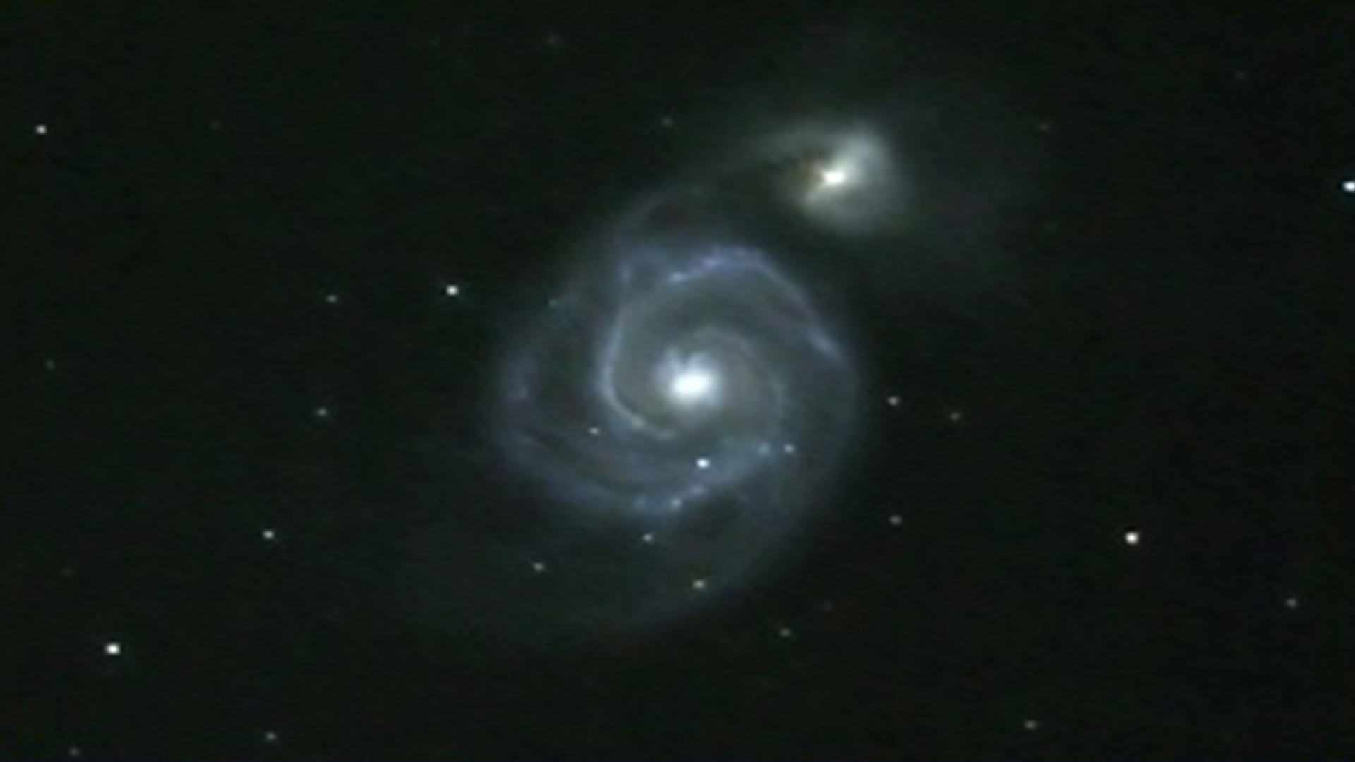 La galassia Vortice o Whirpool (foto do Tobias Dietrich, osservatorio di Singen)