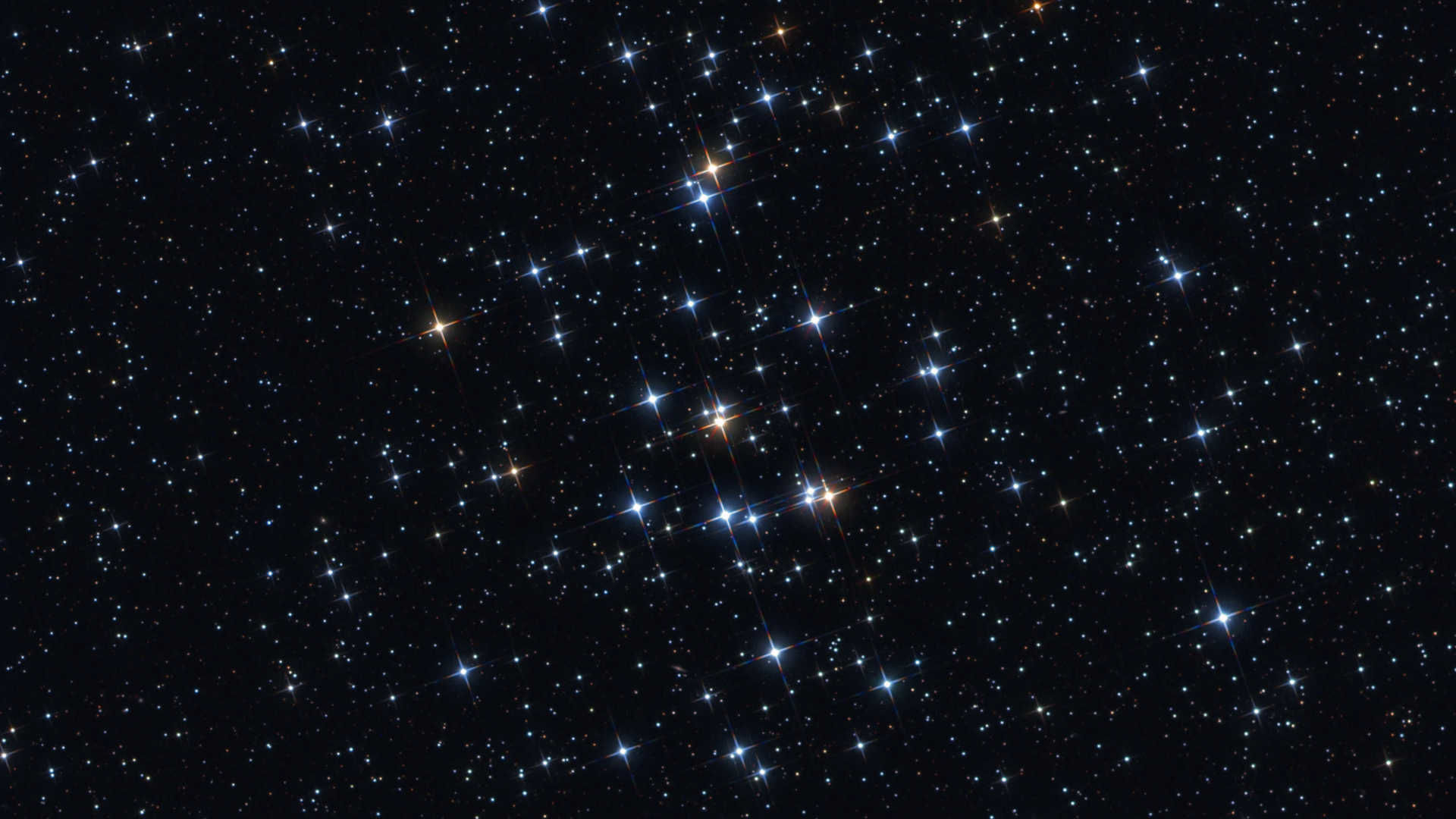 L'ammasso aperto M 44 brilla nel cielo primaverile in tutta la sua magnificenza. Mario Weigand