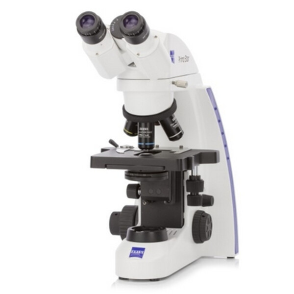 ZEISS Microscopio Primostar 3, Fix-K., Bi, SF20, 4 Pos., 100x Öl, ABBE 0.9, 40x-1000x
