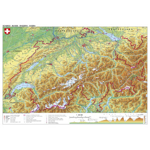 Stiefel Mappa Schweiz physisch (98 x 68 cm)