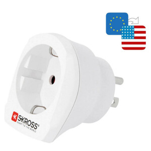 Skross Trasformatore Reiseadapter Europe to USA