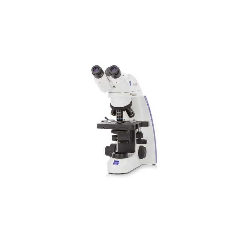 ZEISS Microscopio Primostar 3, Full-K, Tri, Ph1, Ph2, Ph3 SF22, 5 Pos, ABBE 0.9 Rev., 40x-400x